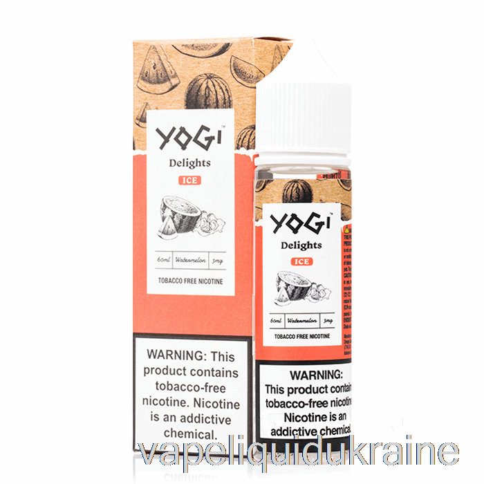 Vape Ukraine Watermelon Ice - Yogi Delights - 60mL 3mg